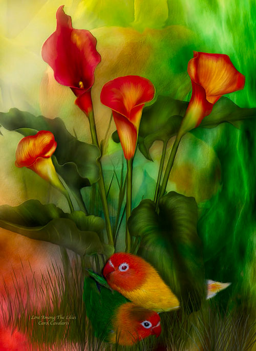 نقاشی های رنگ روغن از گل ها و طبیعت جذاب