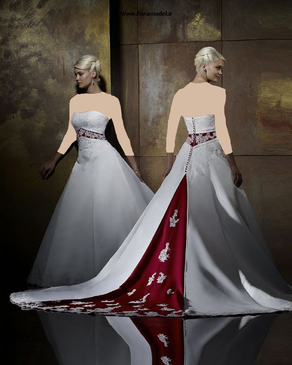 مدل لباس عروس رمانتیک
