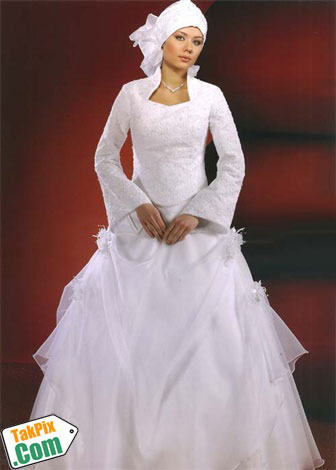 مدل لباس عروس اسلامی مجموعه یک